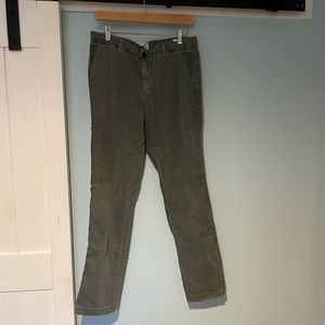 GAP washed Olive Chinos